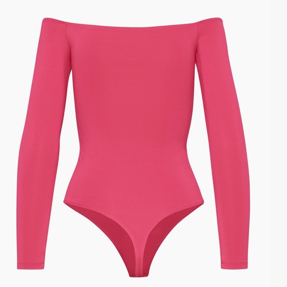 Babaton Contour Off-Shoulder Long Sleeve Bodysuit - Picture 3 of 11